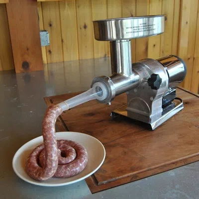 Weston Butcher Series Electric Grinder In Stainless Steel