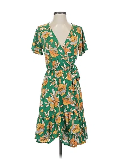 Pre-owned Weston Casual Dress In Green