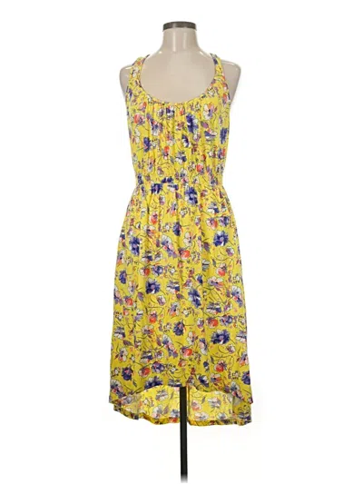 Pre-owned Weston Casual Dress In Yellow