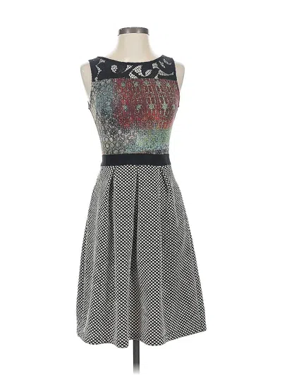 Pre-owned Weston Cocktail Dress In Gray
