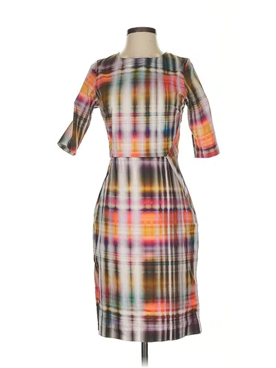 Pre-owned Weston Cocktail Dress In Gray