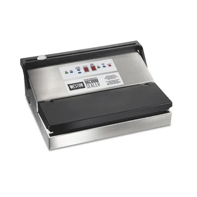 Weston ® Pro-1100 Programmable Stainless Steel Vacuum Sealer In Stainless Steel,black