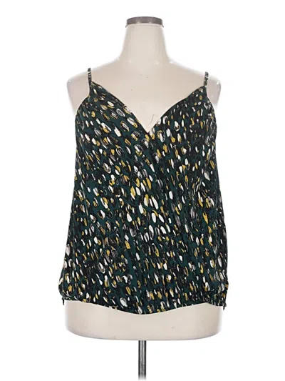 Weston Sleeveless Blouse In Green