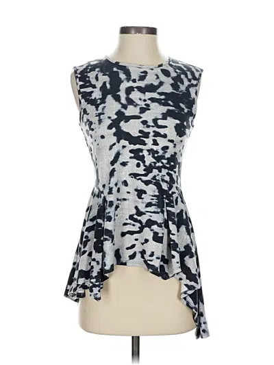 Pre-owned Weston Sleeveless Blouse In Silver