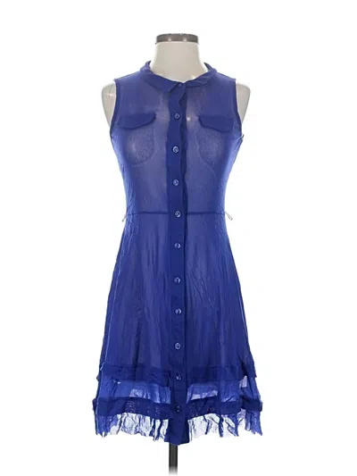 Pre-owned Weston Wear Casual Dress In Blue