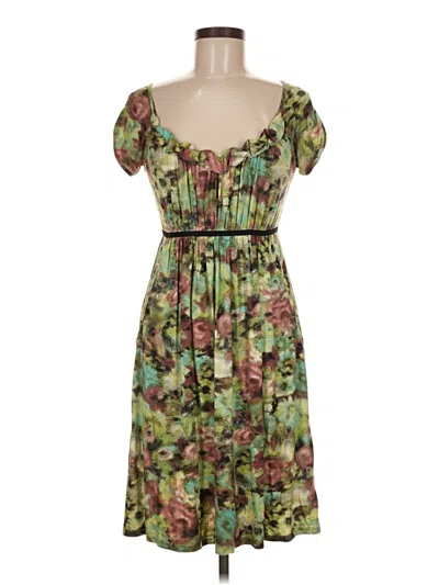 Pre-owned Weston Wear Casual Dress In Green