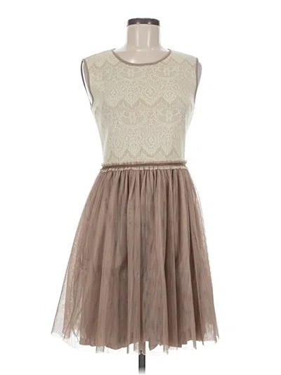 Pre-owned Weston Wear Cocktail Dress In Brown