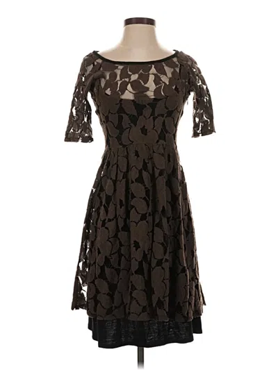 Pre-owned Weston Wear Cocktail Dress In Brown