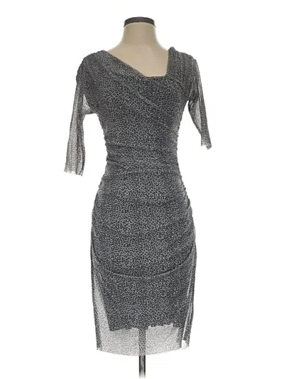 Pre-owned Weston Wear Cocktail Dress In Gray