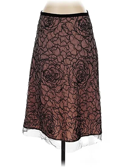 Pre-owned Weston Wear Formal Skirt In Brown