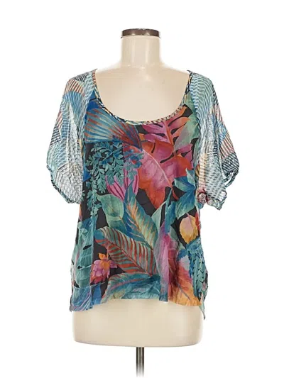 Pre-owned Weston Wear Short Sleeve T-shirt In Blue