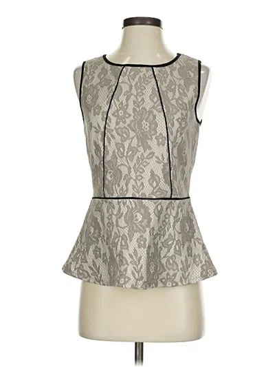 Pre-owned Weston Wear Sleeveless Blouse In Gray