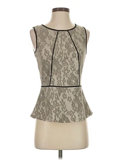 Pre-owned Weston Wear Sleeveless Blouse In Gray