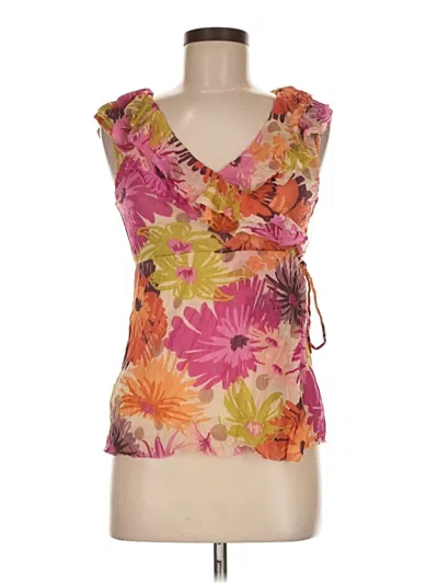 Pre-owned Weston Wear Sleeveless Blouse In Orange