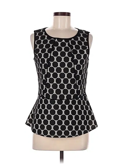 Pre-owned Weston Wear Sleeveless Top Black Keyhole Neckline Tops