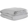 Westpoint Home Percale Duvet Cover & Sham Set In Gray