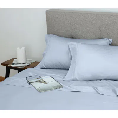 Westpoint Home Set Of 2 Cotton & Tencel® Lyocell Sateen Pillowcases In Blue