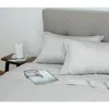 Westpoint Home Set Of 2 Cotton & Tencel® Lyocell Sateen Pillowcases In Grey