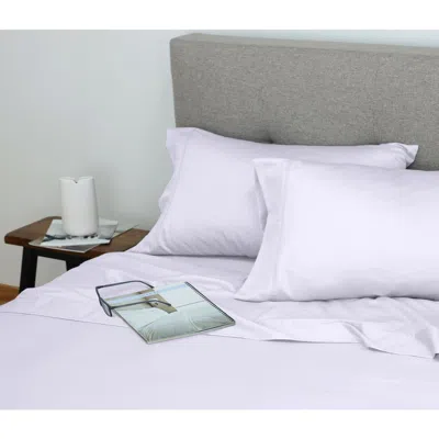 Westpoint Home Set Of 2 Cotton & Tencel® Lyocell Sateen Pillowcases In White