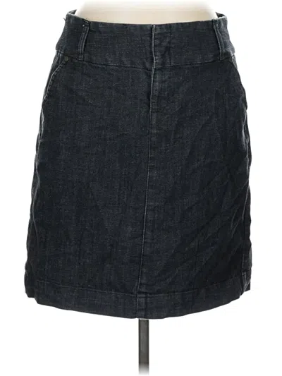 Pre-owned Westport 1962 Denim Skirt In Gray