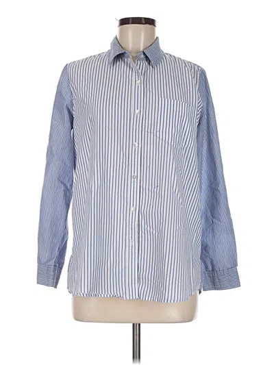 Pre-owned Westport 1962 Long Sleeve Button Down Shirt In Blue