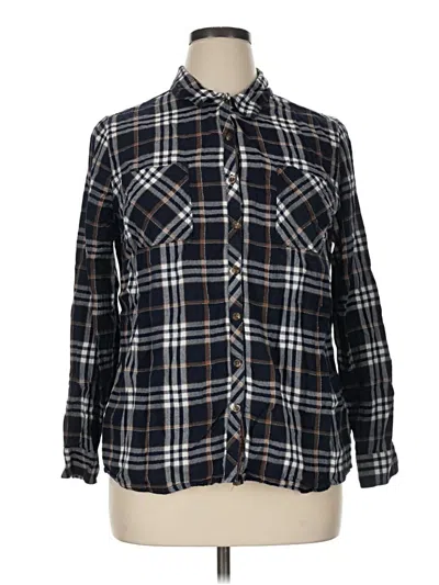 Pre-owned Westport 1962 Long Sleeve Button Down Shirt In Blue