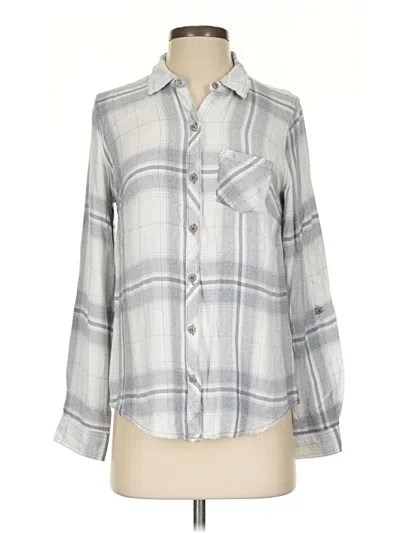 Pre-owned Westport 1962 Long Sleeve Button Down Shirt In Gray