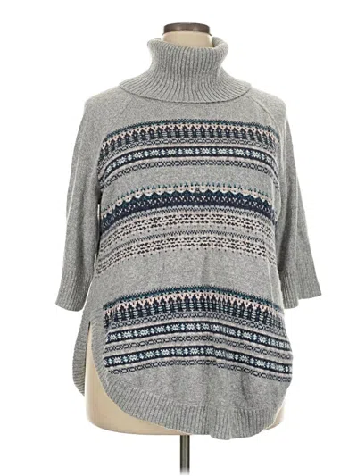 Pre-owned Westport 1962 Poncho In Gray