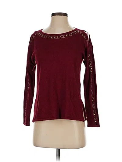Pre-owned Westport 1962 Pullover Sweater In Burgundy