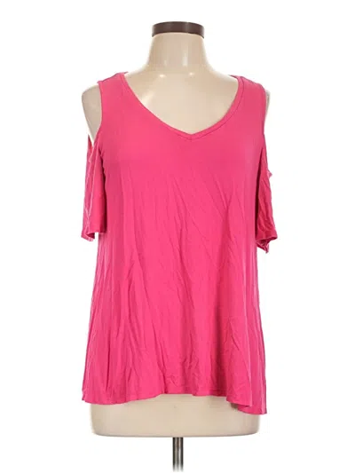 Pre-owned Westport 3/4 Sleeve T-shirt In Pink
