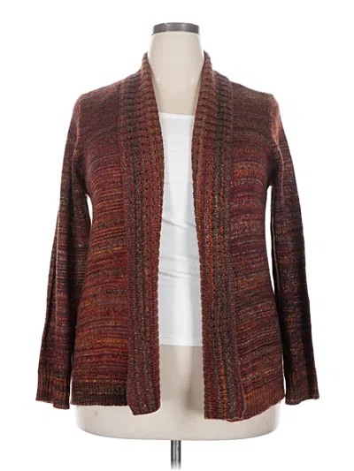 Pre-owned Westport Cardigan Sweater In Brown