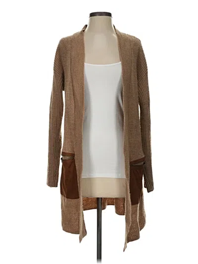 Pre-owned Westport Cardigan Sweater In Brown