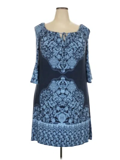 Pre-owned Westport Casual Dress In Blue
