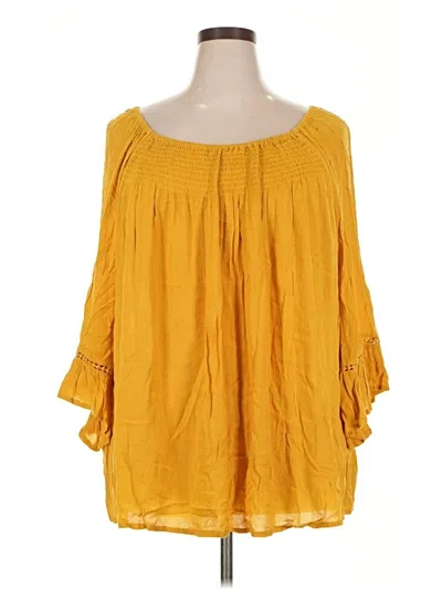 Pre-owned Westport Casual Dress In Yellow