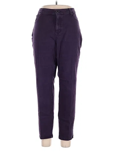 Pre-owned Westport Casual Pants In Purple