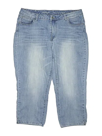 Pre-owned Westport Denim Shorts In Blue