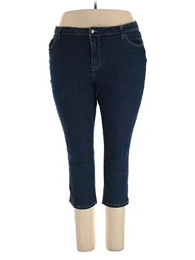Pre-owned Westport Jeggings In Blue
