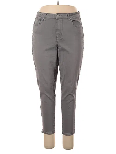 Pre-owned Westport Jeggings In Gray