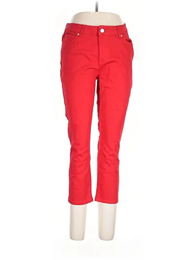 Pre-owned Westport Jeggings In Red