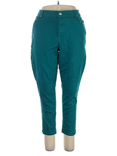 Pre-owned Westport Jeggings In Teal