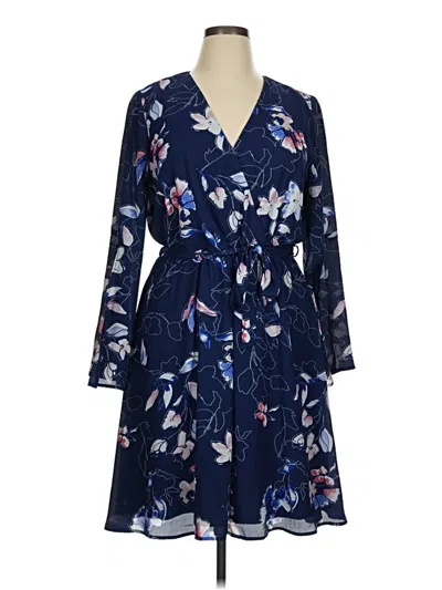 Pre-owned Westport Kimono In Blue