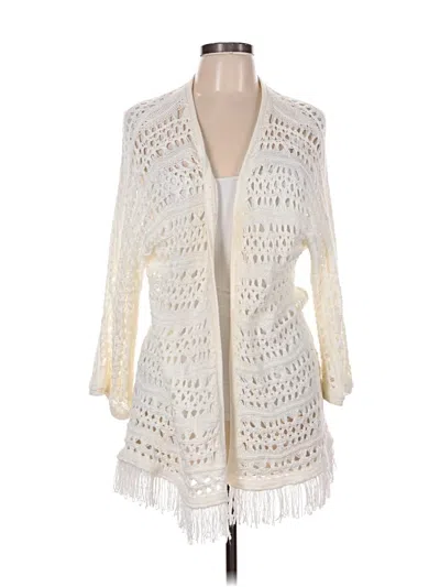 Pre-owned Westport Kimono In White