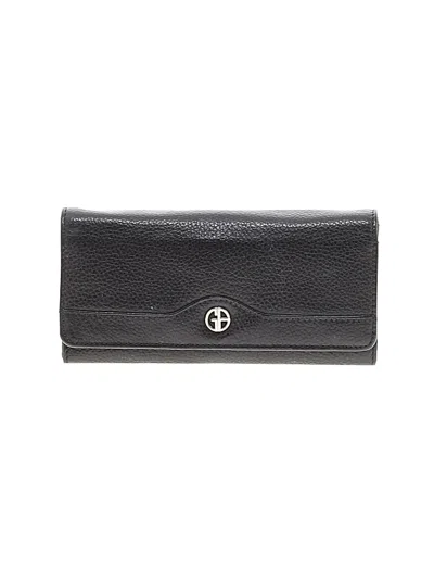 Pre-owned Westport Leather Wallet In Black
