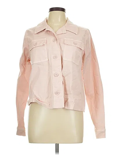Pre-owned Westport Long Sleeve Blouse In Pink