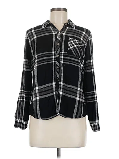 Pre-owned Westport Long Sleeve Button Down Shirt In Black