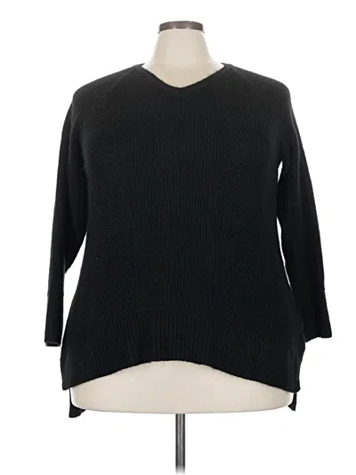 Pre-owned Westport Pullover Sweater In Black