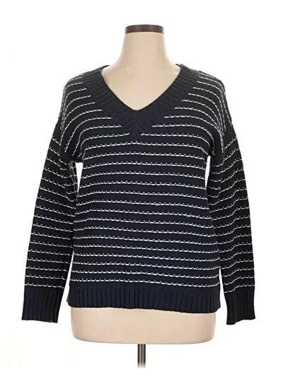 Pre-owned Westport Pullover Sweater In Blue