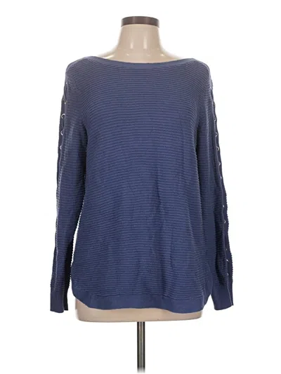 Pre-owned Westport Pullover Sweater In Blue