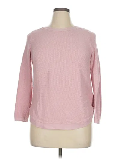 Pre-owned Westport Pullover Sweater In Pink