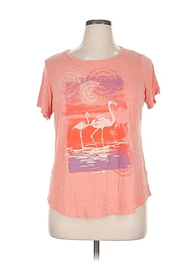 Pre-owned Westport Short Sleeve T-shirt In Pink